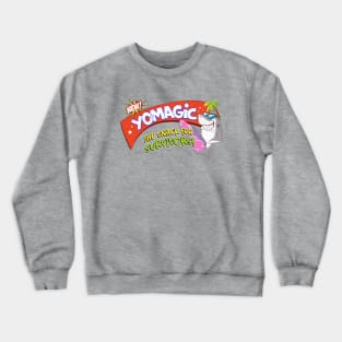 Yo-Magic the Snack for Survivors by Kelly Design Company Crewneck Sweatshirt